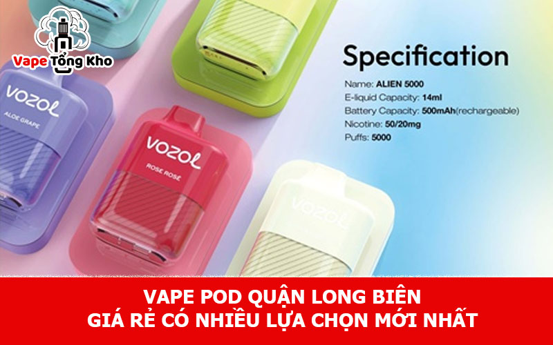 Vape pod quận Long Biên
