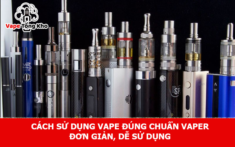 Cách sử dụng vape