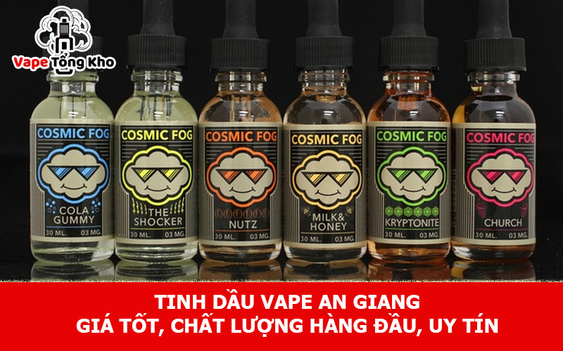 Tinh dầu vape An Giang