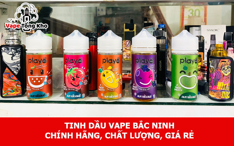 Tinh dầu vape Bắc Ninh