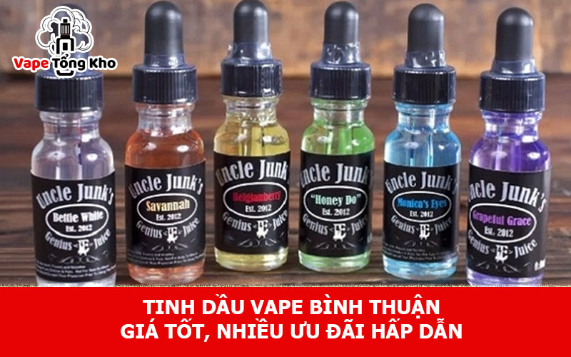 Tinh dầu vape Bình Thuận