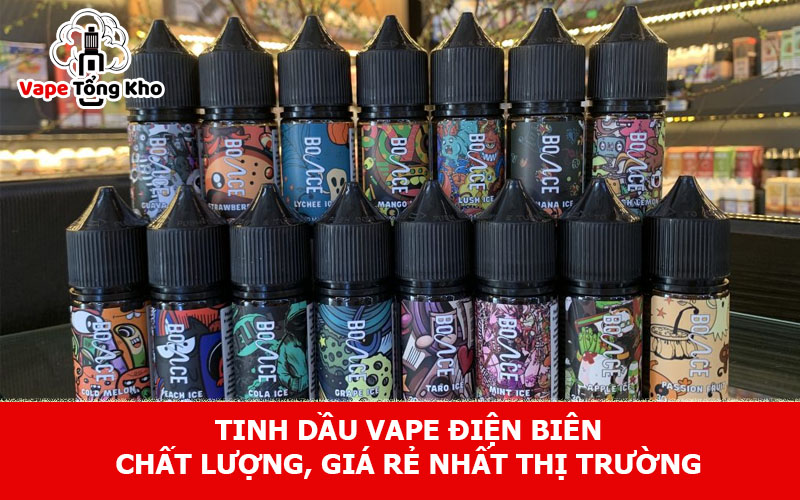 Tinh dầu vape Điện Biên