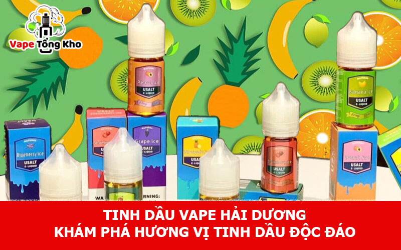 Tinh dầu vape Hải Dương