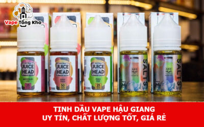 Tinh dầu vape Hậu Giang