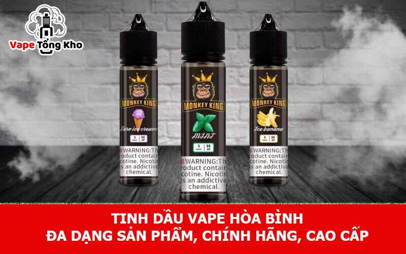 Tinh dầu vape Hòa Bình