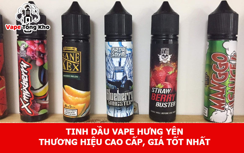 Tinh dầu vape Hưng Yên