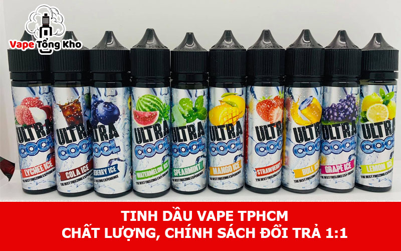 Tinh dầu vape TPHCM