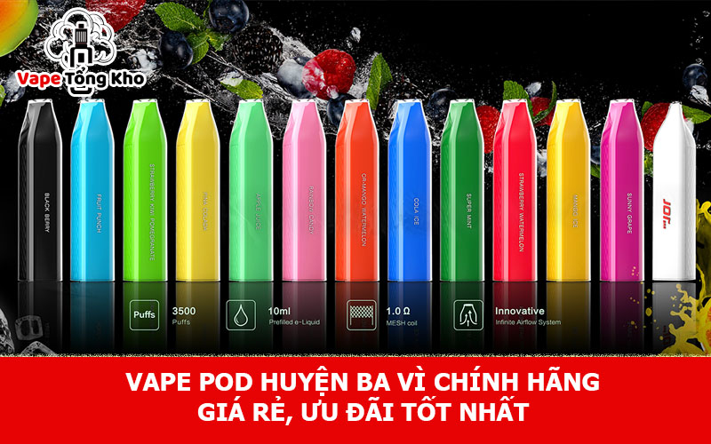 Sự khác biệt của vape pod và thuốc lá truyền thống