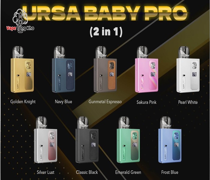 Một số sản phẩm Vape pod huyện Phúc Thọ Vapetongkho cung cấp