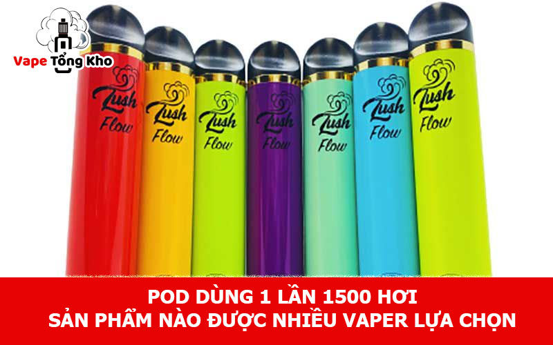 Pod dùng 1 lần 1500 hơi