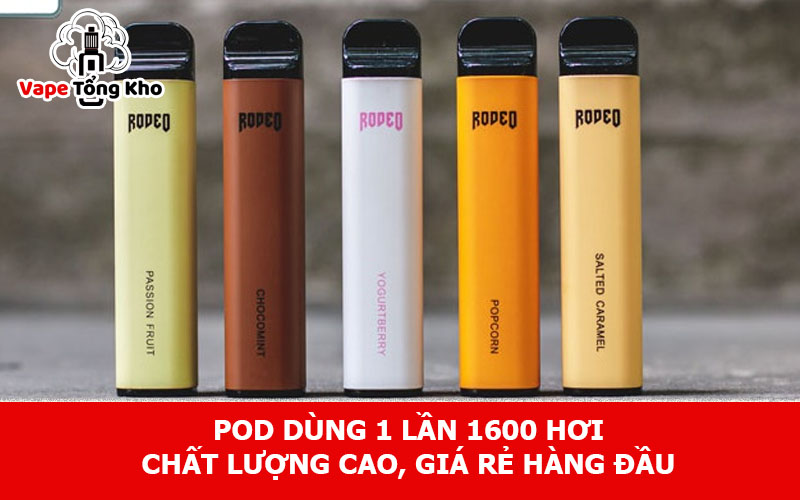 Pod dùng 1 lần 1600 hơi